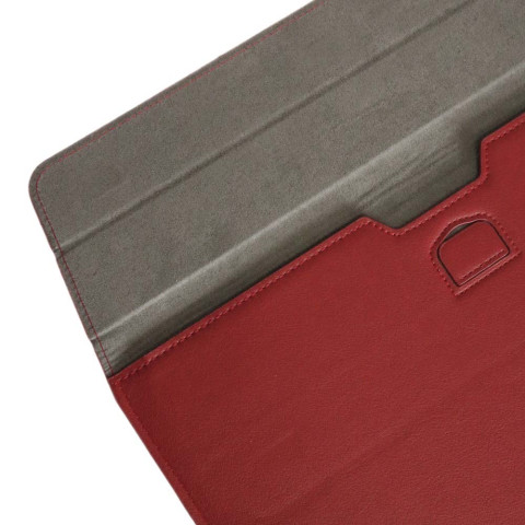 Чохол-папка Leather Sleeve для MacBook Pro 14" M1 (2021) Wine red